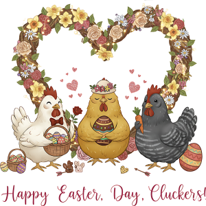 Happy Easter Day Cluckers