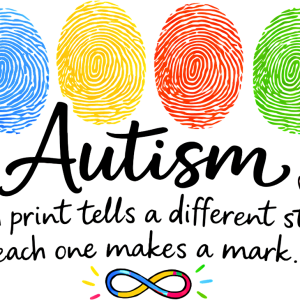 Autism Each Print tells a different story each one makes a mark