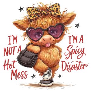 I'm not a hot mess I'm a spicy Disaster