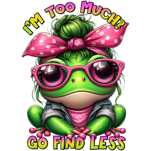 I'm too much go find less