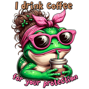 I drink coffee for your protection
