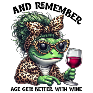 And Remember Age Gets Better With Wine