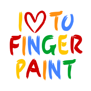I Heart to Finger paint