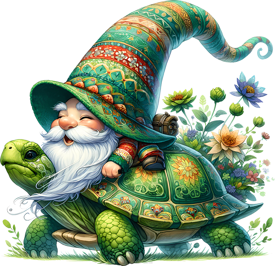 Gon Riding A Turtle Gnome Riding Turtle – Creative Adventures